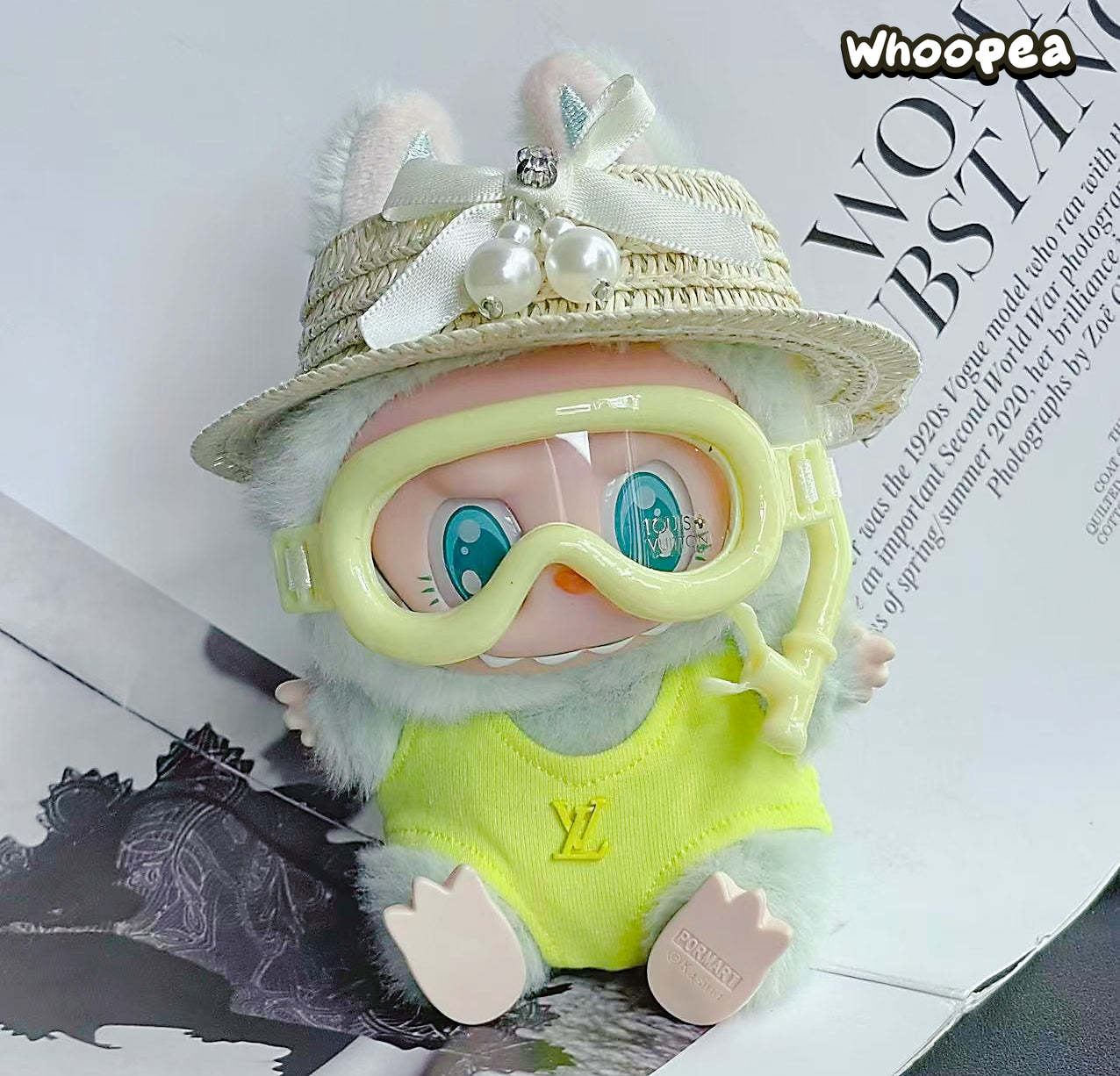 POP MART Labubu Replacing Clothes Set, Labubu Swimming Outfit (No Dolls)