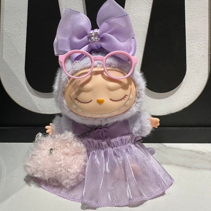 POP MART LABUBU The Monsters Plush Doll Replacing Clothes Set, Labubu Outfit