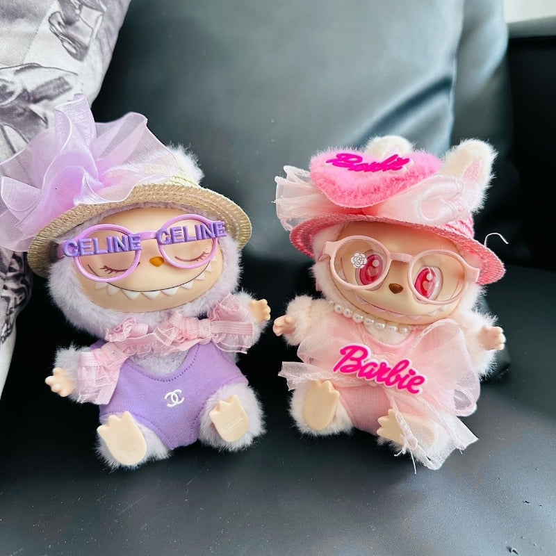 POP MART LABUBU The Monsters Plush Doll Replacing Clothes Set, Labubu Outfit