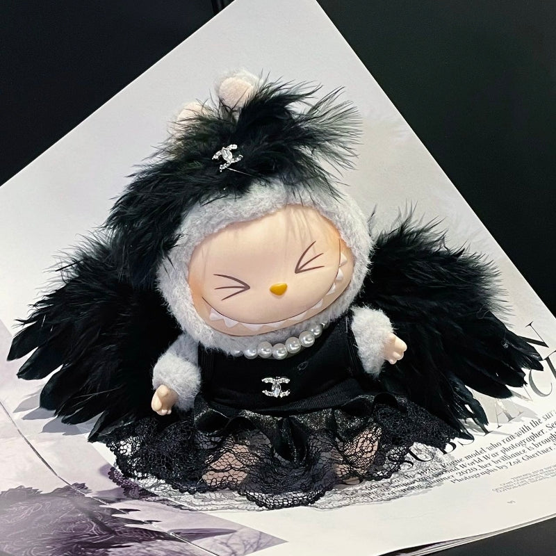 POP MART LABUBU The Monsters Plush Doll Replacing Clothes Set, Labubu Outfit