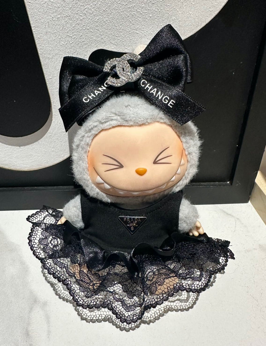 POP MART LABUBU The Monsters Plush Doll Replacing Clothes Set, Labubu Outfit