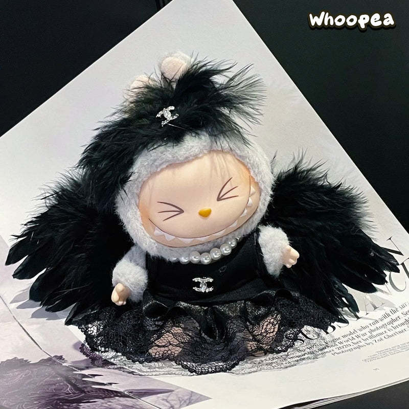 POP MART LABUBU The Monsters Plush Doll Replacing Clothes Set, Labubu Outfit
