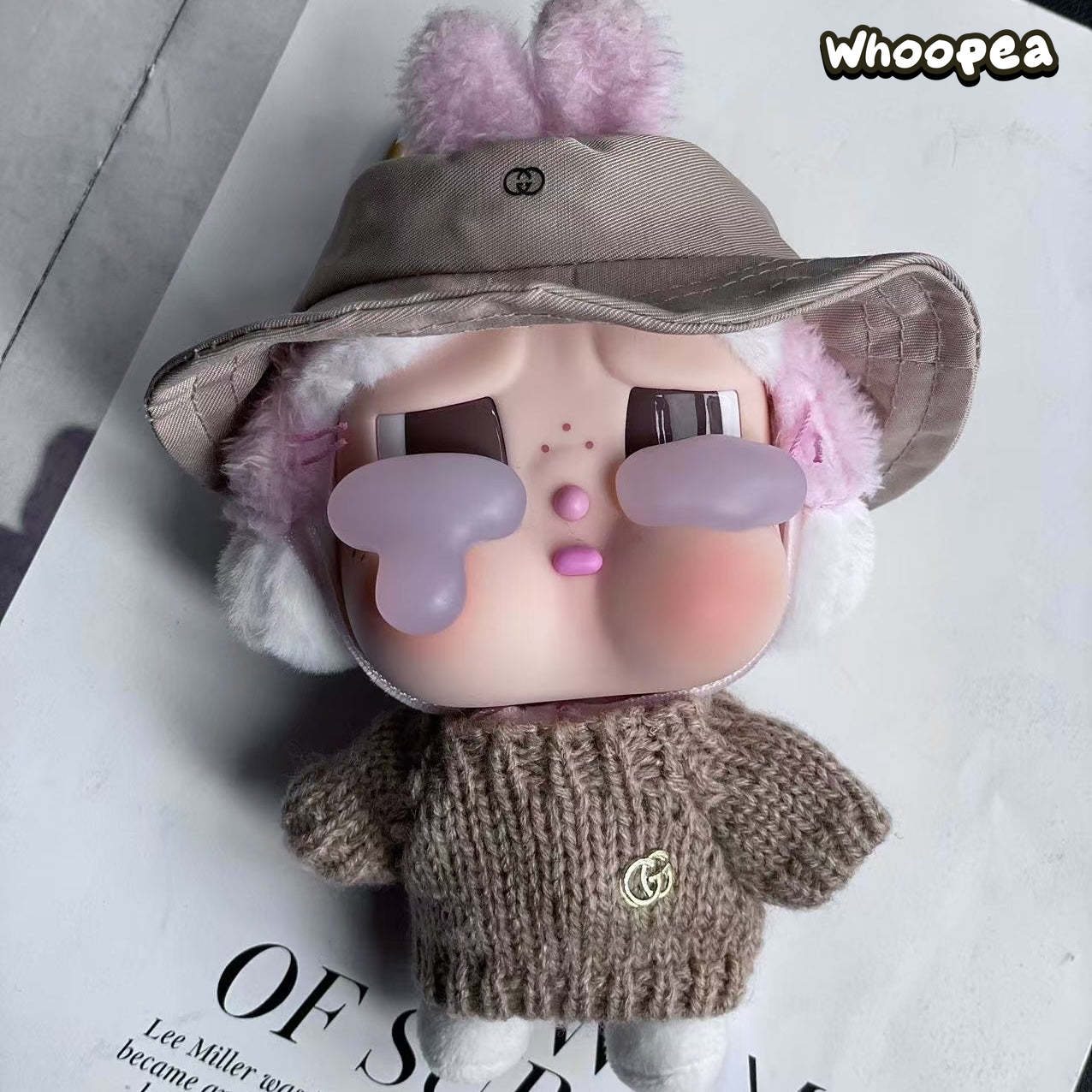POP MART CRYBABY Replacing Clothes Set, Labubu Chanel Outfit (No Dolls)
