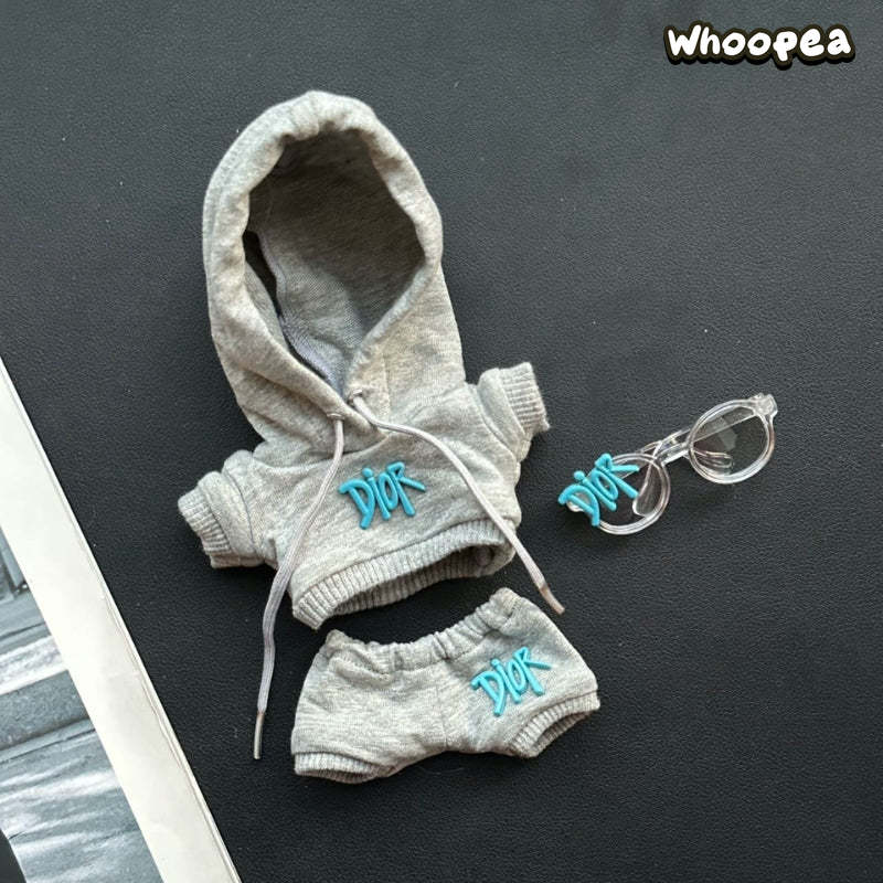 POP MART Labubu Replacing Clothes Set, Labubu Outfit Knitted Sweater (No Dolls)