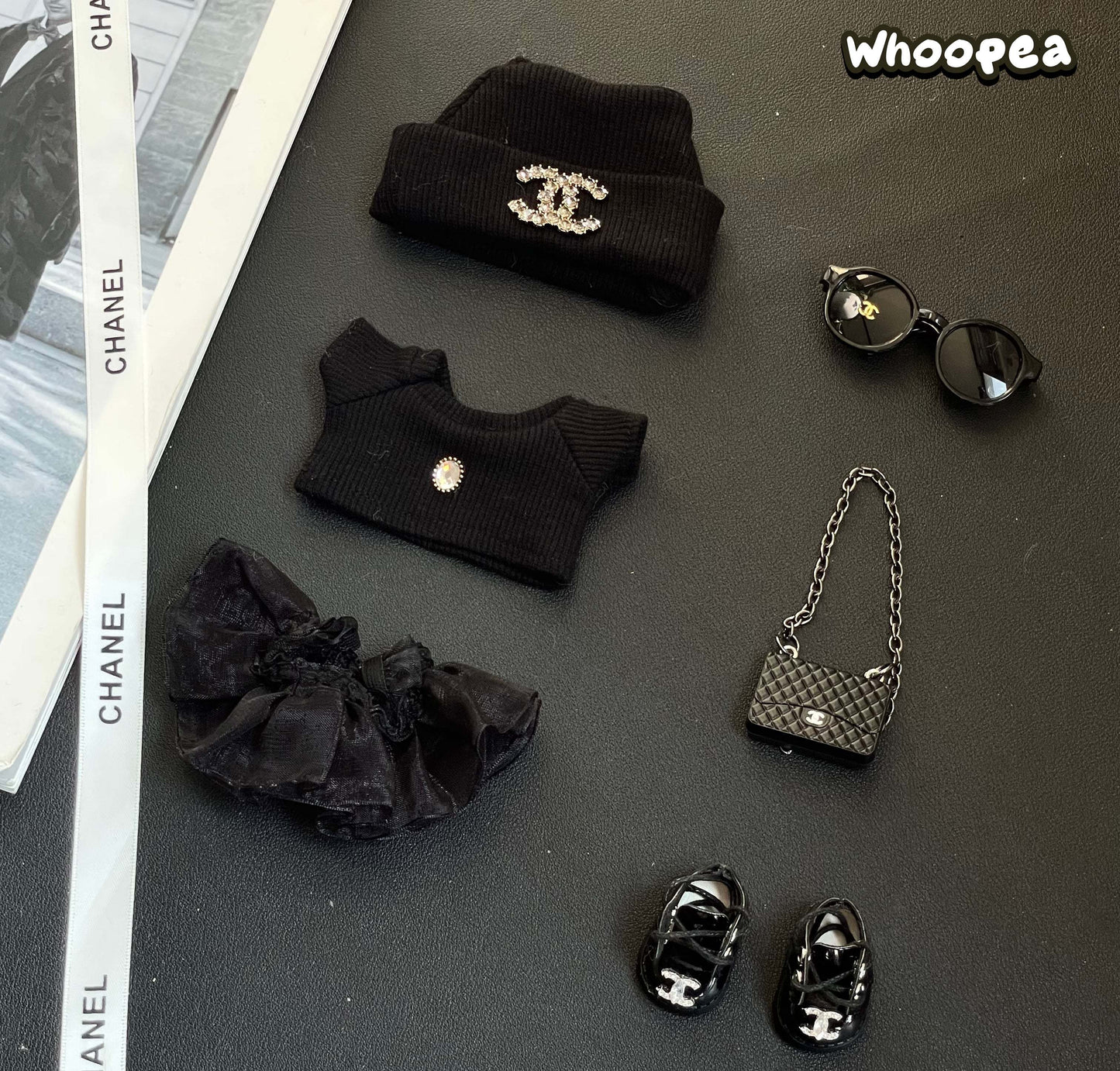 POP MART Labubu Replacing Clothes Set, Labubu Outfit Chanel (No Dolls)
