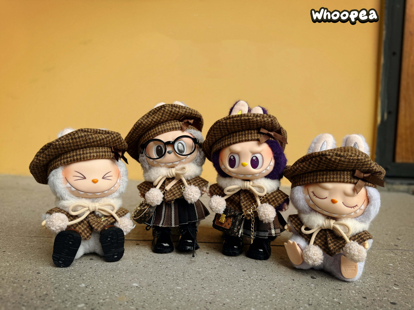 POP MART Labubu Replacing Clothes Set, Labubu Outfit LV (No Dolls)
