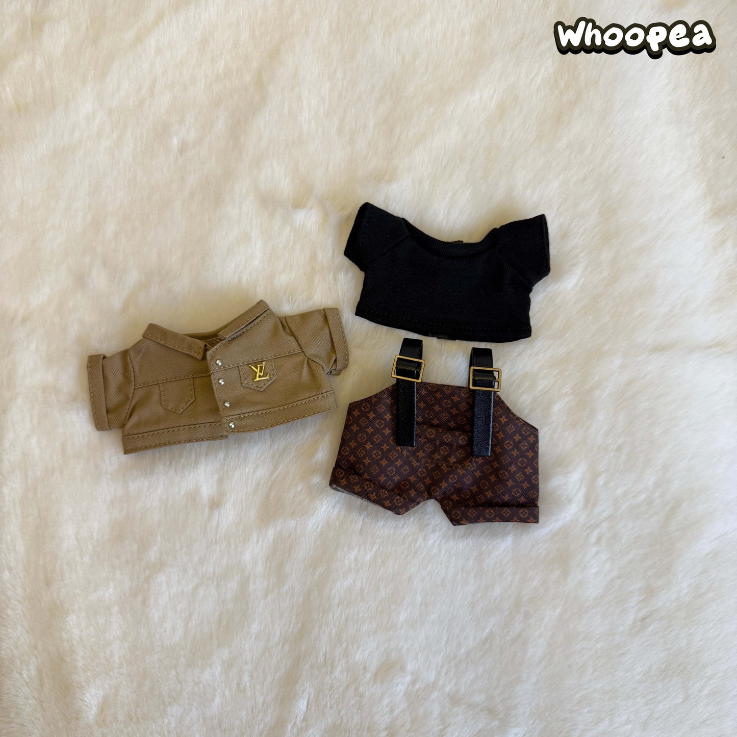 POP MART Labubu Replacing Clothes Set, Labubu Outfit LV