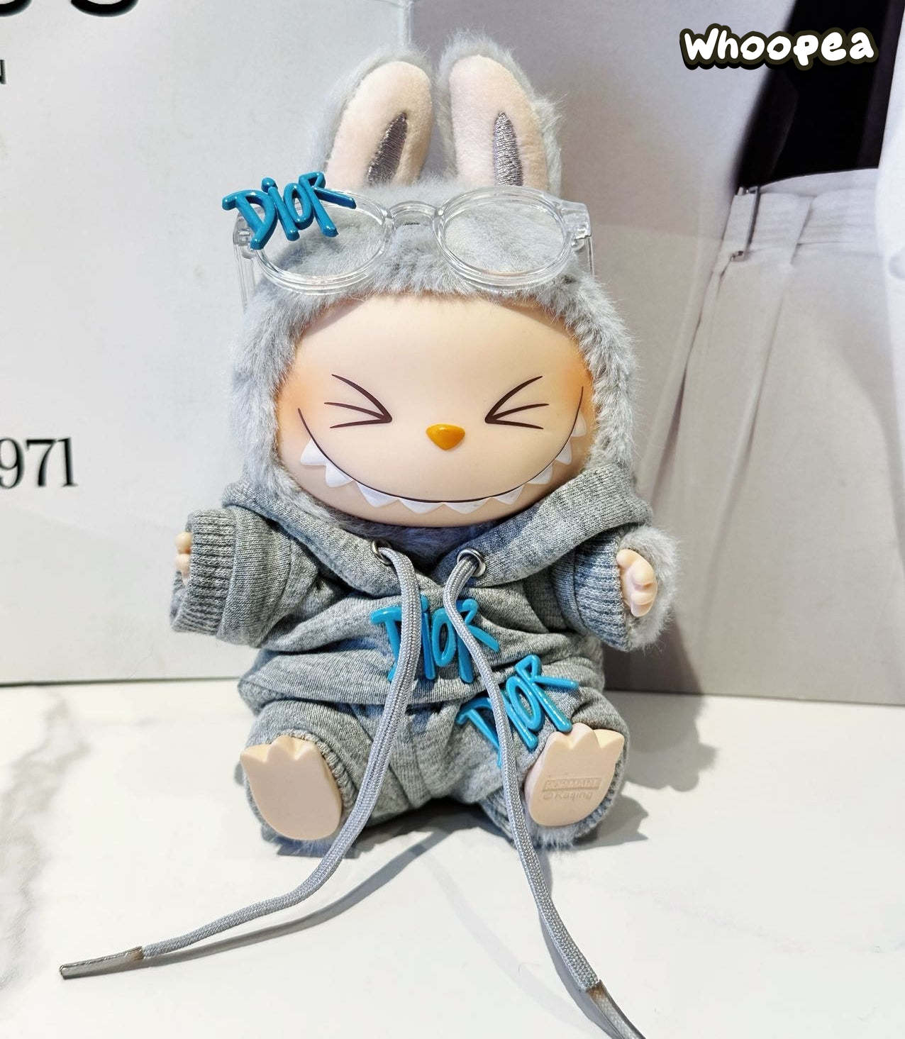 POP MART Labubu Replacing Clothes Set, Labubu Outfit Knitted Sweater (No Dolls)