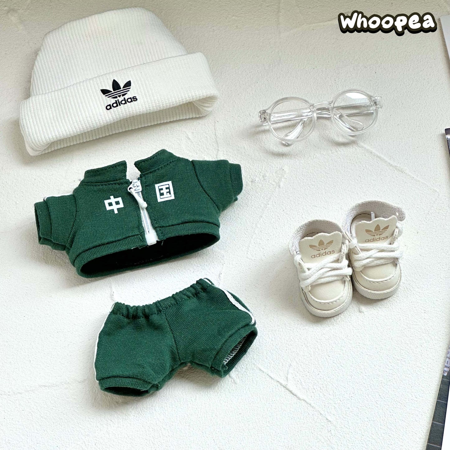 POP MART Labubu Replacing Clothes Set, Labubu Outfit Adidas(No Dolls)