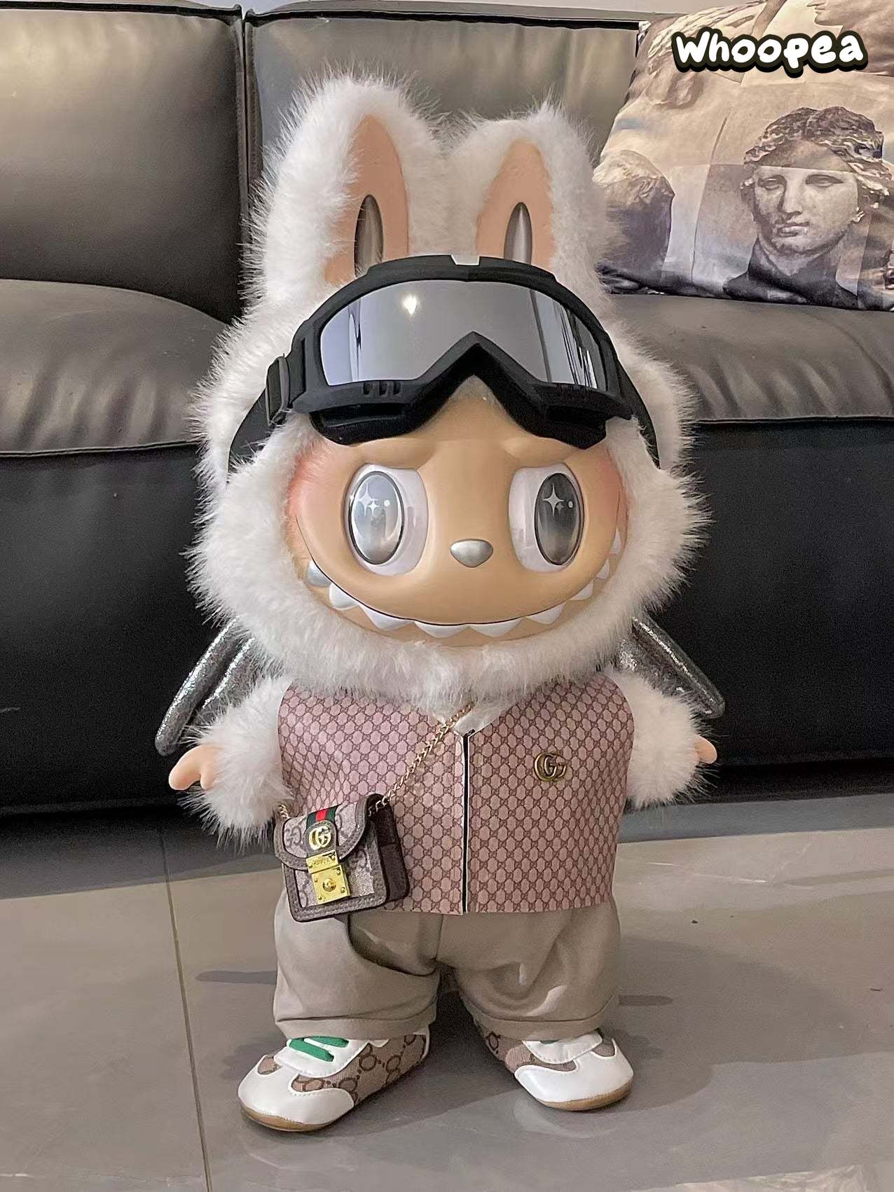POP MART Labubu Replacing Clothes Set, Labubu Outfit LV (No Dolls)