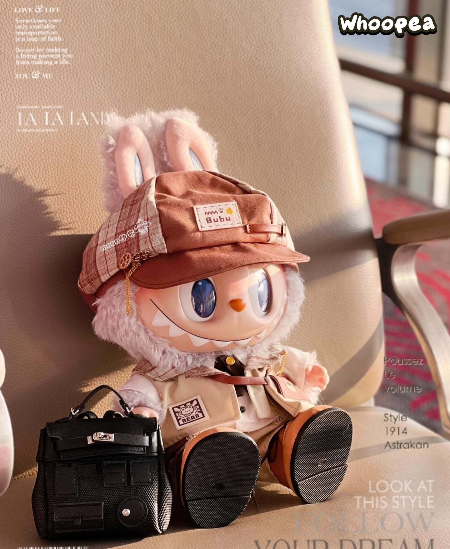 POP MART Labubu Replacing Clothes Set, Labubu Outfit for 38cm Labubu (No Dolls)