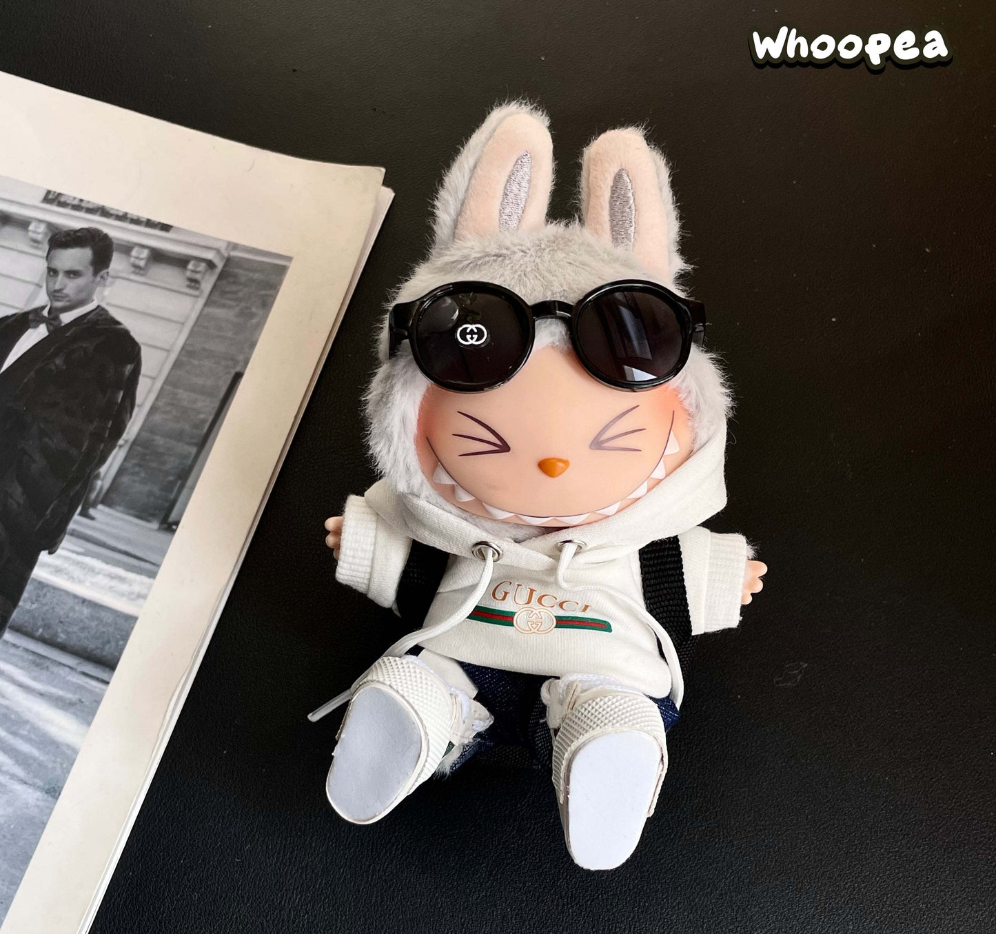 POP MART Labubu Replacing Clothes Set, Labubu Gucci Outfit(No Dolls)