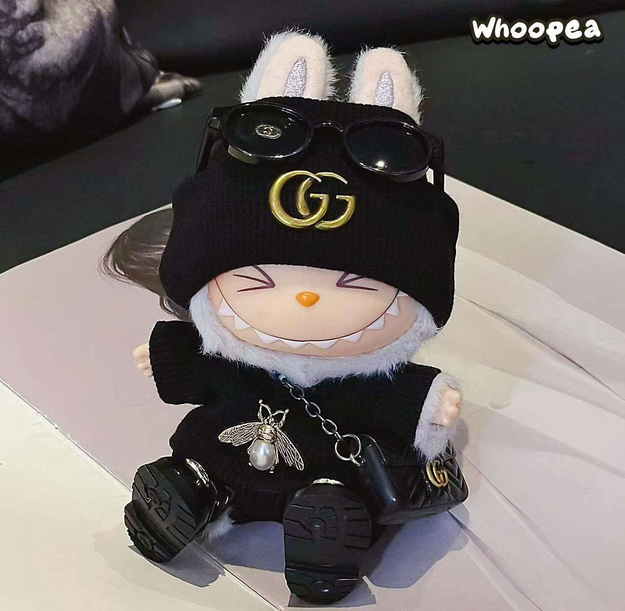 POP MART Labubu Replacing Clothes Set, Labubu Gucci Outfit(No Dolls)