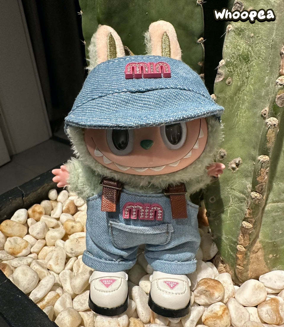 POP MART LABUBU The Monsters Plush Doll Replacing Clothes Set, Labubu Outfit