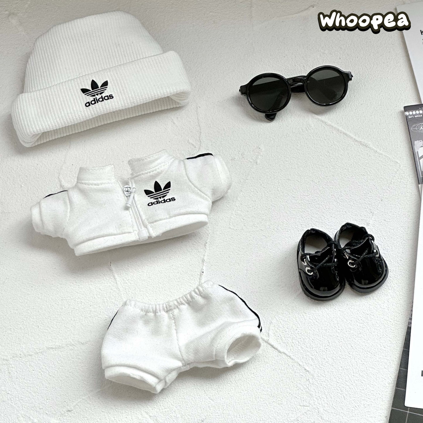 POP MART Labubu Replacing Clothes Set, Labubu Outfit Adidas(No Dolls)