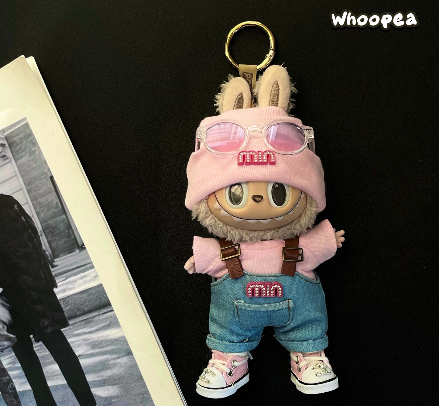 POP MART LABUBU The Monsters Plush Doll Replacing Clothes Set, Labubu New prada Outfit