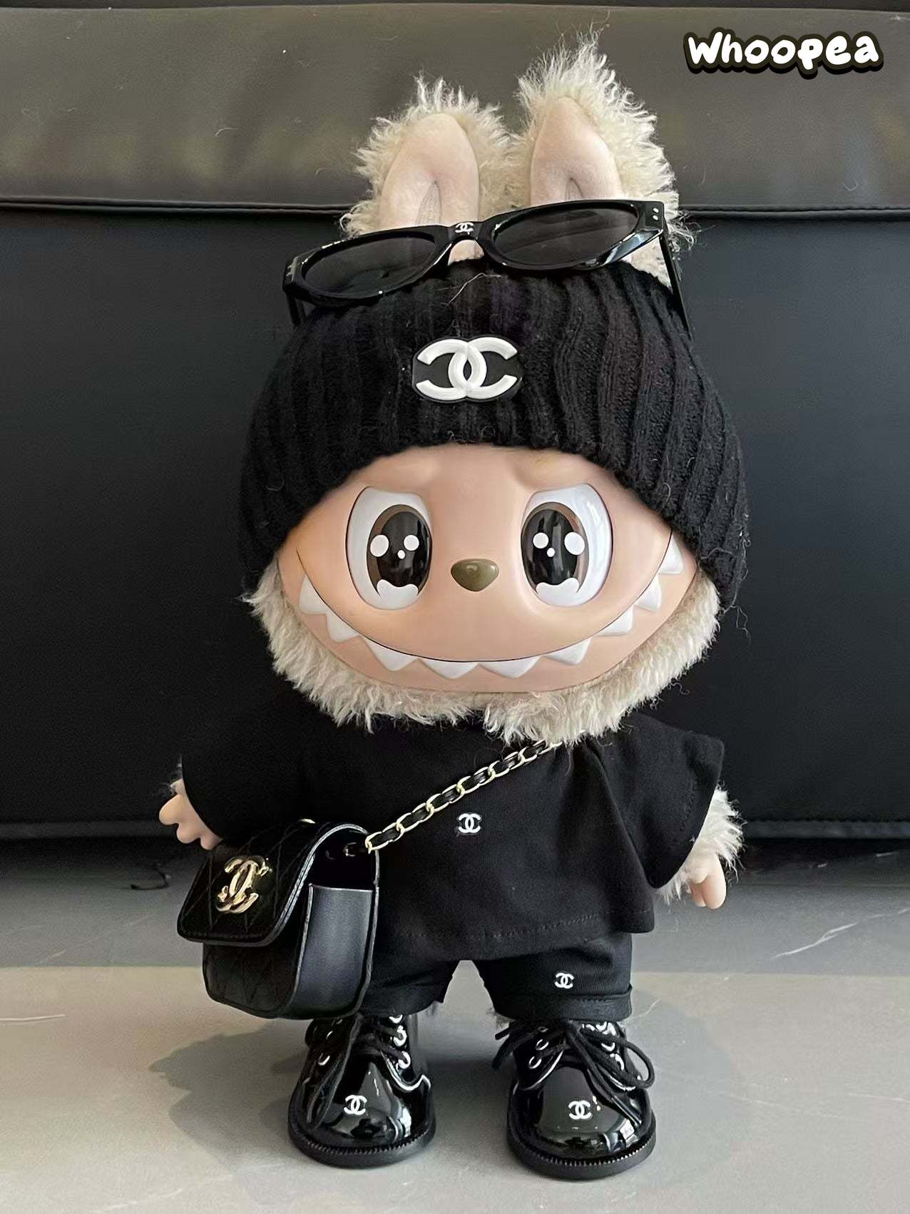 POP MART Labubu Replacing Clothes Set, Labubu Chanel Outfit (No Dolls)