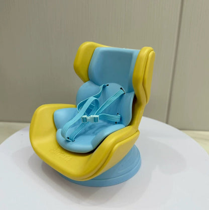 Kawaii Doll Seat Mini Seat for Labubu Ob11 Doll Cartoon Ornament