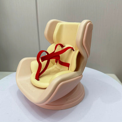 Kawaii Doll Seat Mini Seat for Labubu Ob11 Doll Cartoon Ornament