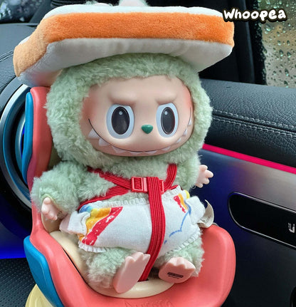 Kawaii Doll Seat Mini Seat for Labubu Ob11 Doll Cartoon Ornament