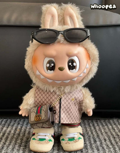 POP MART Labubu Replacing Clothes Set, Labubu Outfit Gucci (No Dolls)
