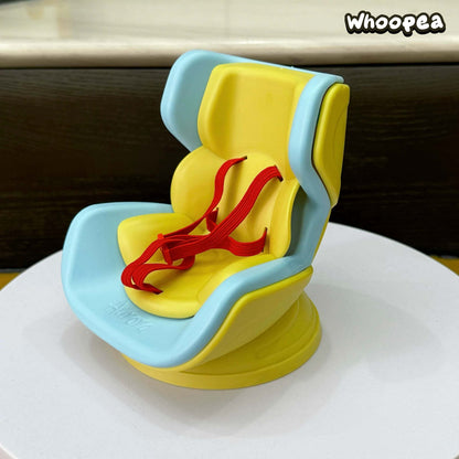 Kawaii Doll Seat Mini Seat for Labubu Ob11 Doll Cartoon Ornament