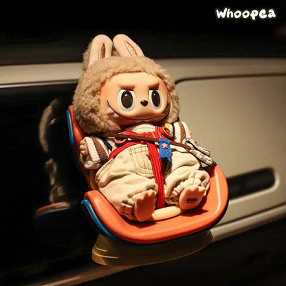 Kawaii Doll Seat Mini Seat for Labubu Ob11 Doll Cartoon Ornament