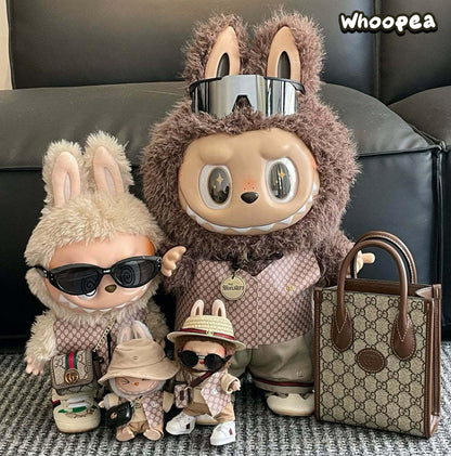 POP MART Labubu Replacing Clothes Set, Labubu Outfit Gucci (No Dolls)