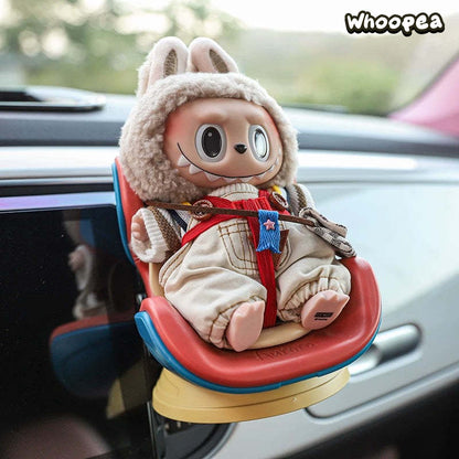 Kawaii Doll Seat Mini Seat for Labubu Ob11 Doll Cartoon Ornament